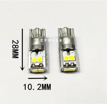 2 peças de luz para carro, t10, w5w, 168, 194, canbus, sem erro, chip cree, automóvel, drl, substituição, luz de estacionamento, lâmpadas, luz do carro 2024 - compre barato