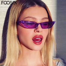 FOOSCK-gafas De Sol De marca De lujo para mujer, anteojos De Sol femeninos De diseño Vintage, estilo Retro, OvalShape 2024 - compra barato