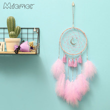 5 Colors Dreamcatcher & Wind Chimes With Tassel & Crescent Wedding & Bar & Cafe & Home Wall Hanging Pendant Decor Gift Amor7255 2024 - buy cheap
