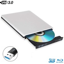 Gravador de dvd externo, gravador de dvd externo com usb 3.0 para notebooks 2024 - compre barato