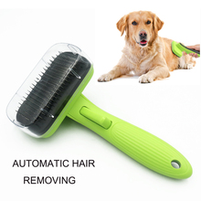 Pet Self Cleaning Slicker Brush Effectively Reduces Shedding by Up to 95% Pet Grooming Comb for Small Medium Dogs and Cats 2024 - buy cheap