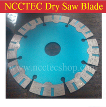 110mm NCCTEC Diamond DRY saw blades with protect teeth NSB043B | 4-3/8" granite concrete DRY cutting wheel | FREE shipping 2024 - buy cheap