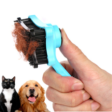 Silicone Multi-purpose Pet Dog Cat Brush Hair Fur Shedding Trimmer Grooming Rake Professional Removal Comb Pet Tool Dog Combs 2024 - compre barato
