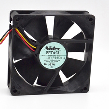 New 9cm 90mm chassis cooling fan 12V 0.55A D09T-12TS3-01B double ball 92 * 92 * 25mm 2024 - buy cheap