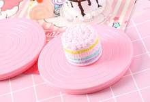 1PC 360 Rotating Cake Turntable With Scale Revolving Cake Plastic Lightweight Flexible Tool Cookie Biscuits Decorating Q 004 2024 - buy cheap