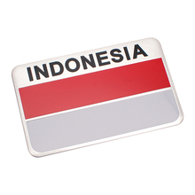 Car Accessories Car Sticker Indonesia Flag Emblem Badge Decal for KIA Hyundai Volvo Opel Toyota Honda Fiat Skoda VW Nissan Auto 2024 - buy cheap