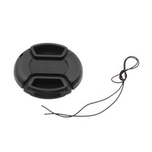 52mm Front Lens Hood Cap Cover Center Pinch Snap-on with String Cord For All Canon Camera Lens Filter 2024 - buy cheap