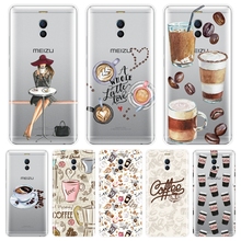 Coffee Girl Drink Heart Back Cover For Meizu M2 M3 M3S M5 M5C M5S M6 M6S M6T Soft Silicone Phone Case For Meizu M2 M3 M5 M6 Note 2024 - buy cheap