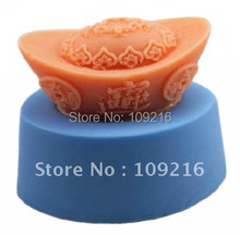 wholesale!!!1pcs Chinoiserie with "ZHAOCAIJINBAO" (R0738) Silicone Handmade Soap Mold Crafts DIY Mold 2024 - buy cheap