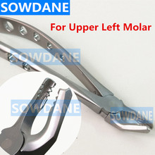 Stainless steel Dental Adult Teeth Extraction Plier for Upper Molar Left Surgical Toothdental Orthodontic Instrument Tool 2024 - buy cheap