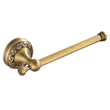 Solid Brass Bathroom Accessories Antique Carved Roll Paper Holder Towel Holder Wall Mount Toilet paper Holder 2024 - buy cheap