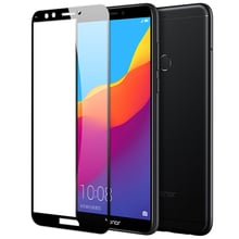 Закаленное стекло для Huawei Y7 Prime 2018, защита экрана, полное покрытие для Huawei Y7 Prime 2018, фотопленка для экрана 2024 - купить недорого