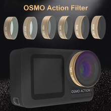 Osmo Action Filter ND 4 8 16 32/CPL/UV/Star Optical Glass Lens Filters Set For DJI Osmo Action Sport Camera Lenses Accessories 2024 - buy cheap