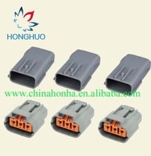 Free shipping 5/10pcs 3Pin  male and female Waterproof Cable plug  Ignition Coil connector 6195-0009 2024 - buy cheap