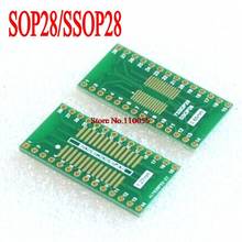 10PCS SOP28 SSOP28 TSSOP28 to DIP28 Adapter Converter PCB Board 0.65/1.27mm 2024 - buy cheap