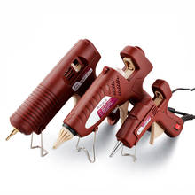 20W/60W/100W Hot Melt Glue Gun Adjustable Professional Copper Nozzle Heater Heating Wax 2024 - buy cheap