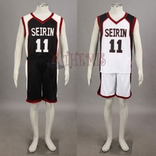 Athemis Kuroko no basket No.11 Kuroko Tetsuya Cosplay Costume Private Seirin Basket ball Team Uniform whole set Any Size 2024 - buy cheap