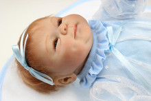 40cm Lifelike Silicone Reborn Baby Doll Toys with Magnet Pacifier 16" Newborn Girl Doll Brinquedos Kid Child Birthday Gifts 2024 - buy cheap