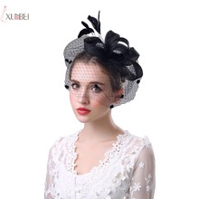 veu de noiva 2019 New Lace Flower Bridal Wedding Face Birdcage Veil Wedding Accessories veu de noiva voile mariage 2024 - buy cheap