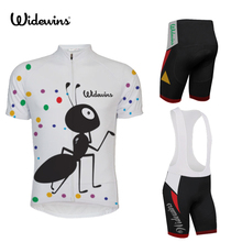 New Ant Cycling Jersey Women Design Breathable Summer Short Sleeve Cycling Shirts Quick-Dry Bike Jersey white Colors 5101 2024 - buy cheap