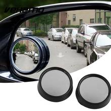 Vehemo 2Pcs Auto Car Vehicle Wide Angle Round Convex Blind Spot Rearview Mirror 2024 - buy cheap