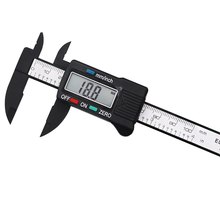 LCD Digital Electronic Carbon Fiber Vernier Caliper Gauge Micrometer Measuring Tool 0-150mm Plastic Digital Caliper 2024 - buy cheap