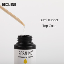 ROSALIND Rubber Base Top Coat  Nail Polish Gel Varnish Nail Art New UV Soak off Vernis Semi Permanent manicure for Nails polish 2024 - buy cheap