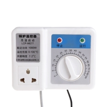 Regulador do termostato da caldeira, 220v 1000w controlador de temperatura da bomba de circulação 2024 - compre barato