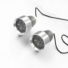 Faro LED antiniebla para motocicleta, lámpara frontal con interruptor, para Harley, Kawasaki, Yamaha, Chopper, Suzuki, Honda 2024 - compra barato