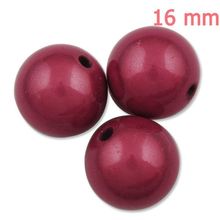 Top Quality 16mm Round Miracle Beads, Best Sale Imitation Coral Bead, Sold 23pcs/kg 2024 - buy cheap