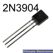 100 шт. 2N3904 TO-92 NPN транзистор общего назначения 2024 - купить недорого