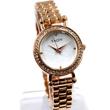 Fashion Design Ladies Watches Rose Gold + PNP Band Rose Gold + PNP Watchcase White Dial Bracelet Watch FW941A 2024 - buy cheap