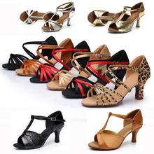 New 2017 Hot-Selling Brand New Latin Dance Shoes High Heel for Ladies/Girls/Women/Cheap Ballroom Salsa Tango Dance Shoes 2024 - buy cheap