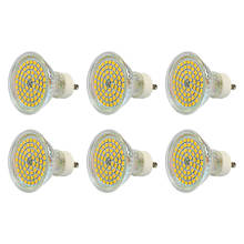 LED Spot Light SMD2835 Spotlight Bulb 5W 60LEDs GU10 Spotlight Bulb Chandelier Candle LED Light For Home Decor LED Lamp 6pcs