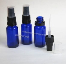 360  x 20ml  Cobalt Blue Glass sprayer bottle, 20cc Glass Essential Container with fine mist sprayer 2024 - buy cheap