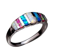 Novos produtos opel anel de cristal fromswarovskis anéis de casamento jóias presentes do dia das mães anéis de casamento para as mulheres 2024 - compre barato