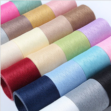 Color Double-sided Cotton Linen Ribbon High Quality DIY Handmade Cloth 3/8" 5/8" 1"  25 40 MM  1" 1-1/2  Inch 2024 - buy cheap
