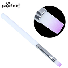 Popfeel 1 кисть для ПК ручка для рисования акриловая кисть для рисования ногти искусство салон Маникюрный Инструмент для украшения красоты 68BI 2024 - купить недорого