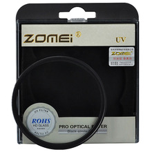 Ультрафиолетовый фильтр Zomei 49/52/55/58/62/67/72/77/82 для камеры Canon Nikon Sony OLYMPUS Pentax 2024 - купить недорого