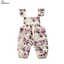 Newborn Toddler Baby Girls Costume Floral Romper Overalls 1pc Outfit Kids Jumpsuit 0-24months 2024 - buy cheap