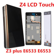 For Sony Xperia Z3 Plus Display E6553 E6533 E5663 LCD Display Touch Screen Digitizer Assembly For Sony Z4 Z3+  lcd 2024 - buy cheap