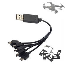 1 For 5 Charger For Visuo Xs809 Xs809w Xs809hw Multi-charging Cable Rc Drone Spare Parts Helicopter Accssory Dron Kits 2024 - buy cheap