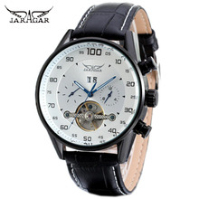 JARAGAR Casual Mens Tourbillion Automatic Mechanical Men's Watch Wristwatch  Gift Free Ship 2024 - buy cheap