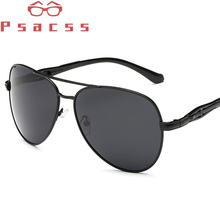 Psacss Vintage Polarized Pilot Sunglasses Men 2019 Classic Brand Designer Sun Glasses Male Fashion Fishing Driving Mirror UV400 2024 - buy cheap