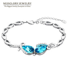 Neoglory Jewelry Alloy Bracelets & Bangles Women 2020 New Hot JS11 Embellished with Crystals from Swarovski 2024 - buy cheap