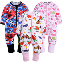 2022 Unisex 3pcs/lot Baby Rompers 0-24M Newborn Clothing Set Baby Girls Clothes Baby Boy Clothes O-Neck Roupa de bebe Bodysuit 2024 - buy cheap