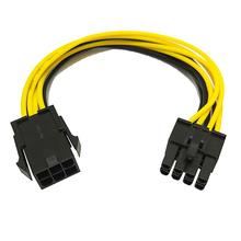 Удлинительный кабель преобразователя питания PCI-E с 6-Pin на 8-Pin для видеокарты 2024 - купить недорого