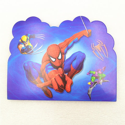 10pcs Spiderman Invitation Cards For Boy Kids Birthday Decoration Spiderman Party Supplies Baby Shower Anniversaire Spider Man Buy Cheap In An Online Store With Delivery Price Comparison Specifications Photos And Customer Reviews