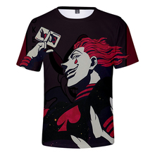 T shirt Hisoka 3D T-shirts Men/Women Short Sleeve Summer Tees Cool Harajuku 3D Print Hot Anime character Hisoka boy's T-shirt 2024 - buy cheap