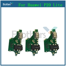 Para Huawei Nova 3E Nova3E P20 Lite (No P20) Micro Dock conector de puerto de carga USB flexible Cable de repuesto para auriculares 2024 - compra barato